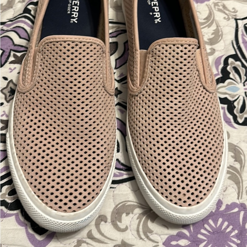 Sperry Top sider sneaker Loafer pale pink size 11
